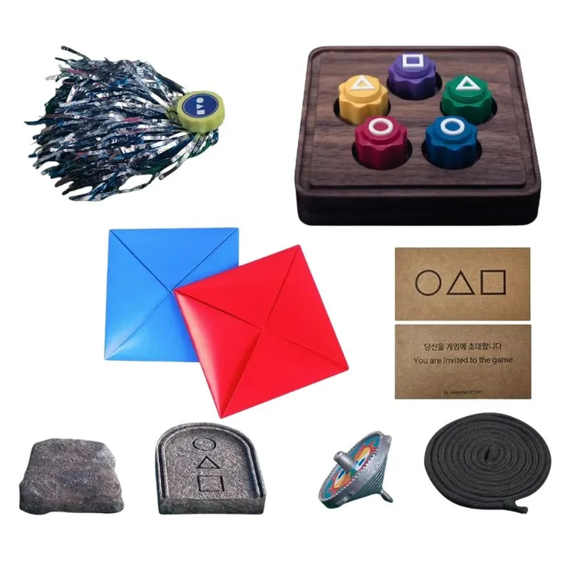 Pack des jeu emblématique de squid game